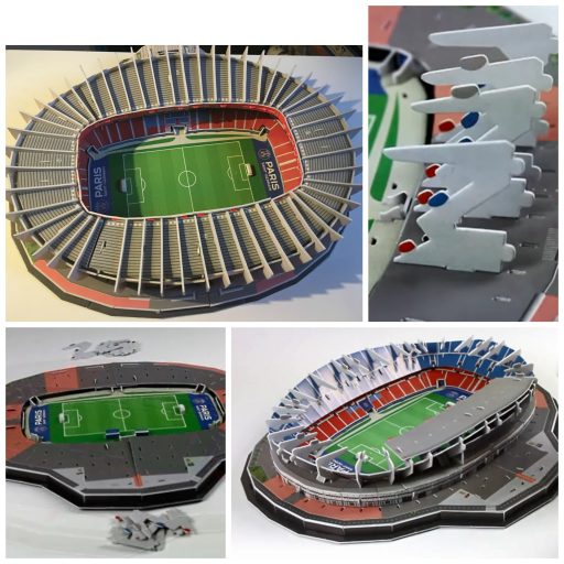 MegaBleu - Parc Des Princes Stadium, PSG, 3D Puzzle